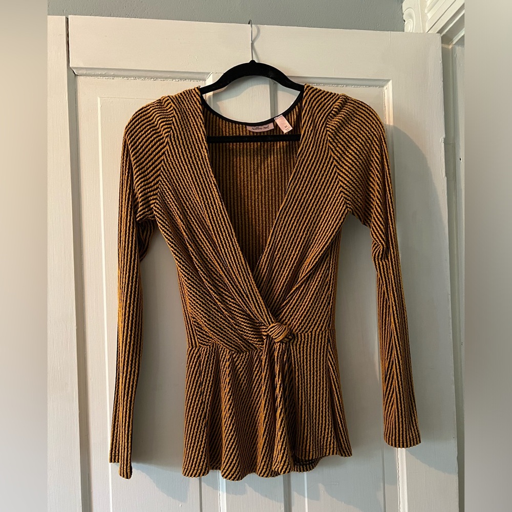 Faux Wrap Top
